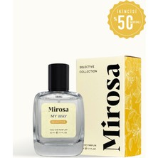 Mirosa My Way Selective Dinlendirilmiş Kalıcı Kadın Parfümü Premium Edp Sevgililer Günü 50ML S106