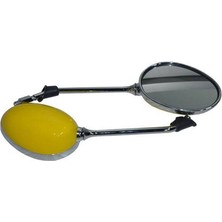 Super Moto  Arora Cappucino 150-125-50 cc Ayna Takımı Sarı (10 mm Düz Diş)