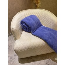 Wellsoft Battaniye, Televizyon Battaniyesi, Peluş, Polar Battaniye, Tek Kişilik, 170*230-LILA