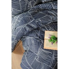 Serang Çift Kişilik Nevresim Takımı Lacivert 200X220