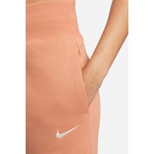 Sportswear Phoenix Fleece High Rise Kadın Turuncu Eşofman Altı