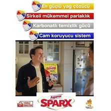 Sparx Bulaşık Makinesi Kapsülü 30'lu x 2 Paket (60 Yıkama)