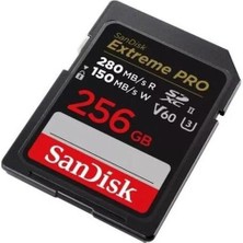 Sandısk 256GB Extreme Pro SDSDXEP-256G-GN4IN Sdxc Hafıza Kartı