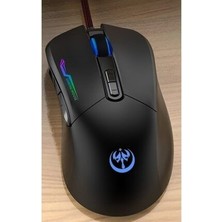 Profesyonel Rgb LED Işıklı Oyuncu Mouse 800-3200 Ayarlanabilir Dpi Gaming Mouse