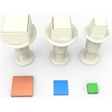 Kare Küçük Enjektörlü Şekillendirici 3'lü