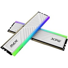 Xpg 32GB (2x 16GB) Ddr4 3200MHZ CL16 Rgb Dual Kıt Pc Ram Spectrıx D35G AX4U320016G16A-DTWHD35G Beyaz