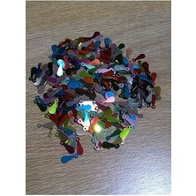 Oya, Havlu, Halay Mendili Kulplu Damla Pul Karışık 11X4MM 20 gr 1000 Adet.