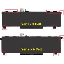 Modanom Hp Omen 15-EN0028AX Notebook Batarya Laptop Pil Ver.2