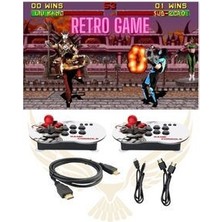 Leons Joystic LED Işıklı Oyun Konsolu Kablosuz Hd Mini Konsol Kristal Topuz game console