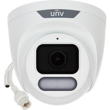 Unv 4mp Dome 2.8 mm IPC3624LE-ADF28K-WP 30 Metre Ip Güvenlik Kamerası Wıse-Isp Colorhunter Sesli