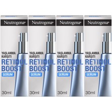 Neutrogena Retinol Boost Serum Antiaging 30ML (Yaşlanma Karşıtı Serum) (4 Lü Set)