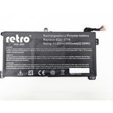 Modanom SQU-1716 Notebook Batarya Laptop Pil