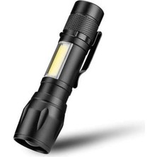 Cata CT-8024 Police Cep LED USB Şarjlı 3 Fonksiyonlu El Feneri