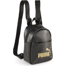 Puma Core Up Minime Backpack  Kadın Sırt Çantası Orta Boy Siyah Renkli Şık Tasarım