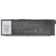 Modanom Dell Precision M7720 Notebook Batarya Laptop Pil