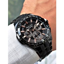 Ferrucci Siyah Renk Çelik Kordon Erkek Kol Saati 03324