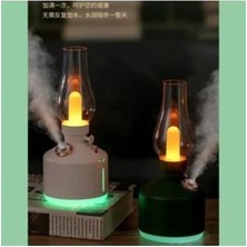 Werewolf  Vintage Şarjlı Gece Lambası & Hava Nemlendirici Buhar Makinesi Gaz Lambası Retro