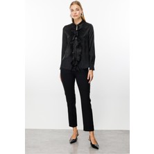 Moda Ilgi Gömlek ILG241GMK01539 Siyah