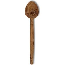 2 Parça Tahta Kaşık Yemek Kaşığı Ahşap Kaşık Tatlı Kaşığı 2'li Set Zeytin Ağacı Mutfak Gereçleri Se