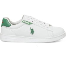 U.S. Polo Assn. Kadın Sneaker Beyaz-Yeşil 101894701 4f Costa Wmn 4pr