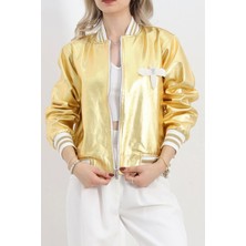 Kazax Varak Bomber Ceket Gold - 2614.1367.