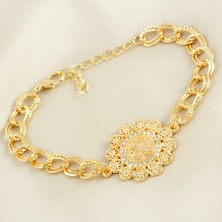 Feryal Osmanlı Tuğralı Taşlı Bileklik