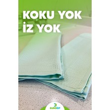 Euro İst 2 Adet Mikrofiber Temizlik Bezi Cam, Ayna, Mutfak, Banyo, Araç Genel Temizlik Bezi 30 x 40 cm Yeşil Euroist