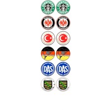 Plaka Damla Sticker Etiket Pulu Suya Güneşe Dayanaklı Kaliteli (Starfucks-Das) Model 17