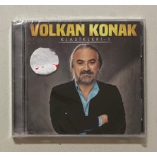 Volkan Konak Klasikleri 1 CD (Jelatininde Sıfır Orjnal Dönem Baskı Cd)