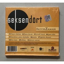 Seksendört Akıyor Zaman CD (Jelatininde Sıfır Orjnal 2011 Baskı Cd)