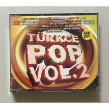 Türkçe Pop Vol 2 4 CD 48 Şarkılık CD Seti (Jelatininde Sıfır Orjnal 4 Cd)