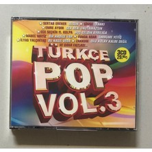 Türkçe Pop Vol 3 3 CD 43 Şarkılık CD Seti (Jelatininde Sıfır Orjnal 3 Cd)