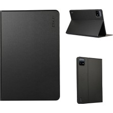 Enkay Xiaomi Pad 6 / Pad 6 Pro Siyah Için Deri Standlı Kılıf (Yurt Dışından)