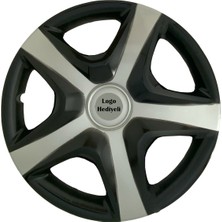 Forway Skoda Favorit Uyumlu 4 Adet Kırılmaz Jant Kapağı 15" Inç (Logo Hediyeli)