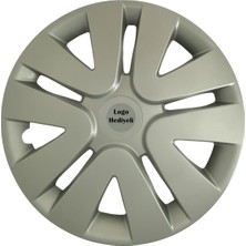 Forway Hyundai Elantra Uyumlu 4 Adet Kırılmaz Jant Kapağı 15" Inç (Logo Hediyeli)