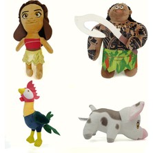 Syusqin 20CM Disney Film Prensesi Maui Moana Hei Pua Peluş Oyuncak Vaiana (Yurt Dışından)