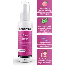 Schönita Gül Suyu Içerikli Nemlendirici Ve Ferahlatıcı Yüz Spreyi - Face Spray - 100ml