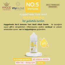 Hyggefoods Yeni Nesil Alkali Damla No:5 Immune Yüksek Antioksidanlı Ph Arttırıcı Su Içmeye