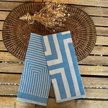 Dost Tekstil Damask 5'li Mutfak Havlu Seti & Kurulama Bezi
