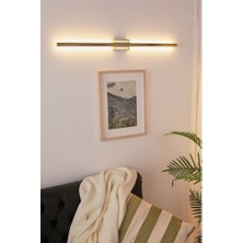 Lighting Art Store Kumandalı Dekoratif Duvar Aplik Banyo Aydınlatması Yatak Başı Aydınlatma Tablo Aydınaltması Ayna Üstü Aydınlatma 60CM 3000K