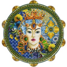 Baci Milano Joke Sicily Kesme Tahtası Tef Yeşil