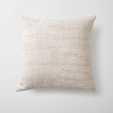 Woodhub " Lanzo " - Natural Dokulu Düz Kırlent 45x45 (Iç Yastık Dahil)