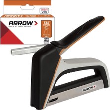 Arrow T25X 1014MM Profesyonel Mekanik Kablo Zımba Tabancası + 1100 Adet Zımba