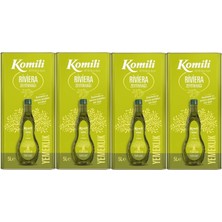 Komi'li Zeytinyağı 20lt Riviera (Teneke) (4pk*5lt)