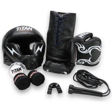 Titan Sport Siyah Boks Takım Seti