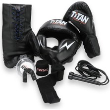 Titan Sport Siyah Boks Takım Seti