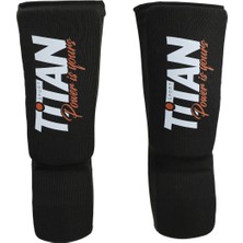 Titan Sport Siyah Bez Ayak Koruyucu Kavallık