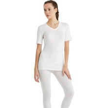 Blackspade Unisex Termal Tişört 2. Seviye 1263 - Beyaz