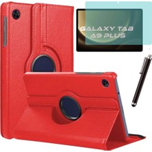Tekamo Samsung Galaxy Tab A9 Plus X210 Kılıf Ekran Koruyucu Kalem Set