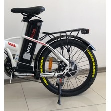 Send Nudes Elektrikli Bisiklet Lastik Yazısı 8Adet Lastik Sticker Rks E-Bike Lastik Stiker Sarı